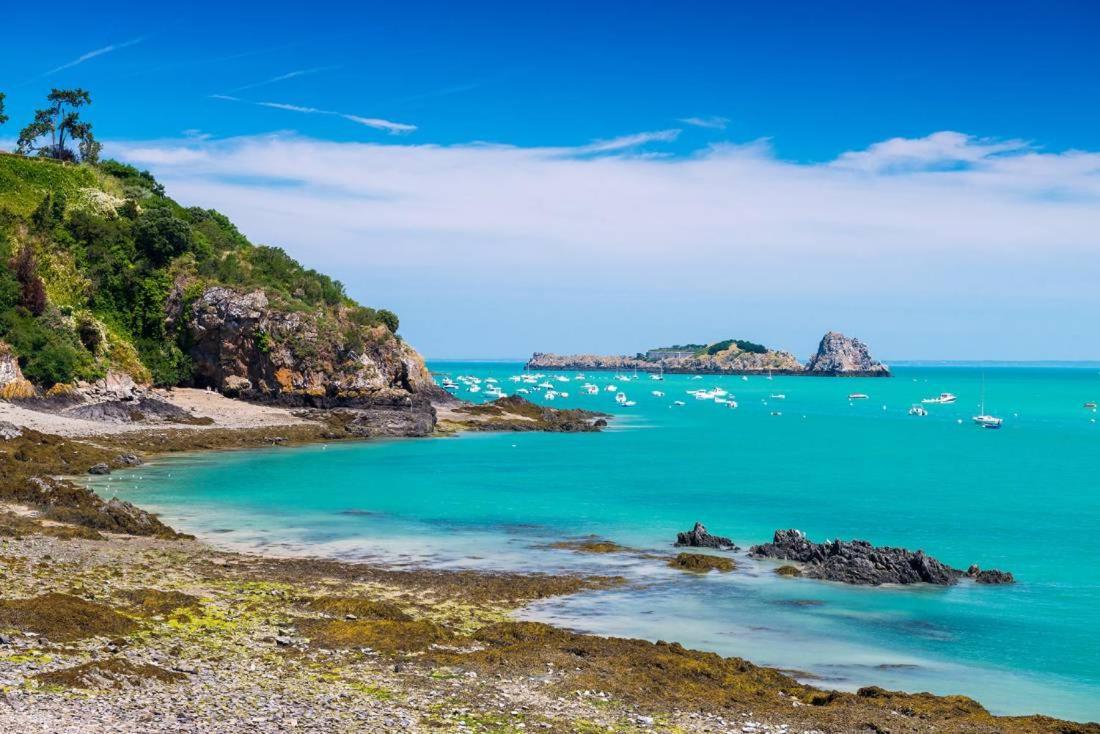 Cote Jardin - Cancale - Gite Standing - Proche Centre Et Port Exterior foto